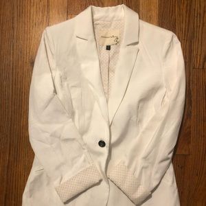 Blossom and Clover White Blazer